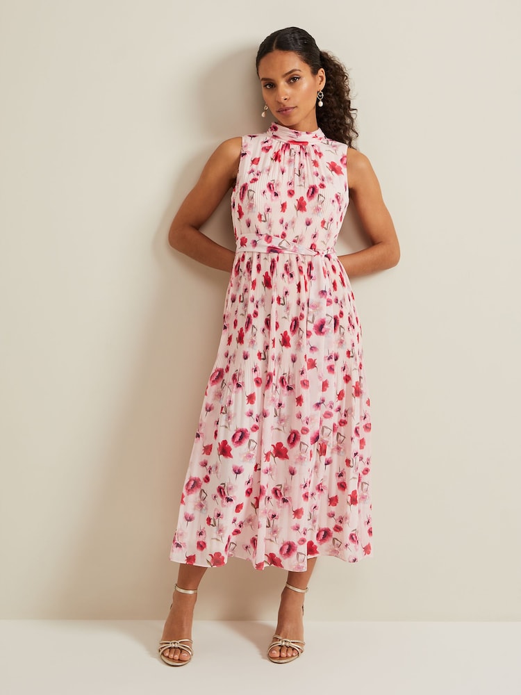Phase Eight Pink Petite Tillie Dress - Image 1 of 6