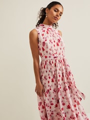 Phase Eight Pink Petite Tillie Dress - Image 5 of 6
