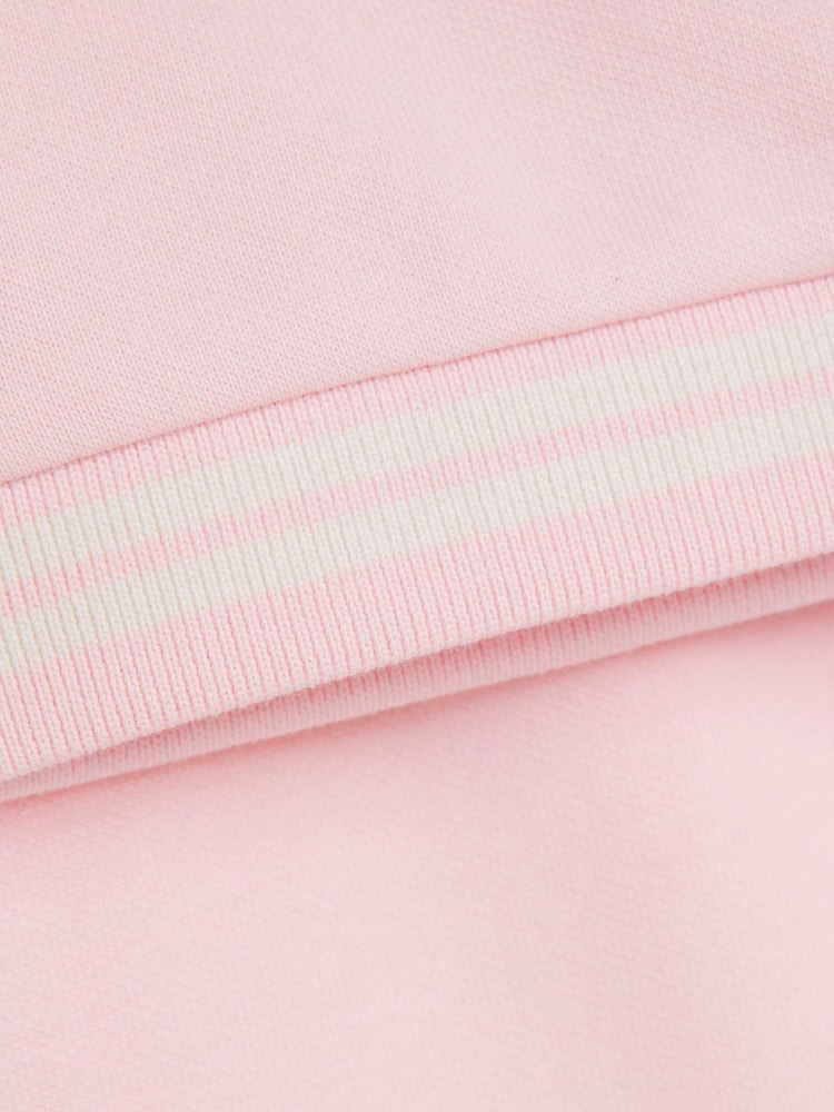 River Island Pink Baby Girls 100% Cotton Lovely Sweat Set - Image 3 of 3