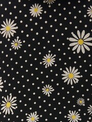River Island Black Mini Girls Daisy Leggings Set - Image 4 of 4