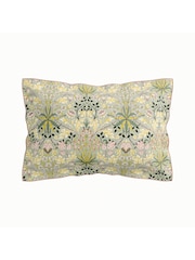 Morris & Co Green 100% Cotton Hyacinth Cover Set - Image 3 of 4