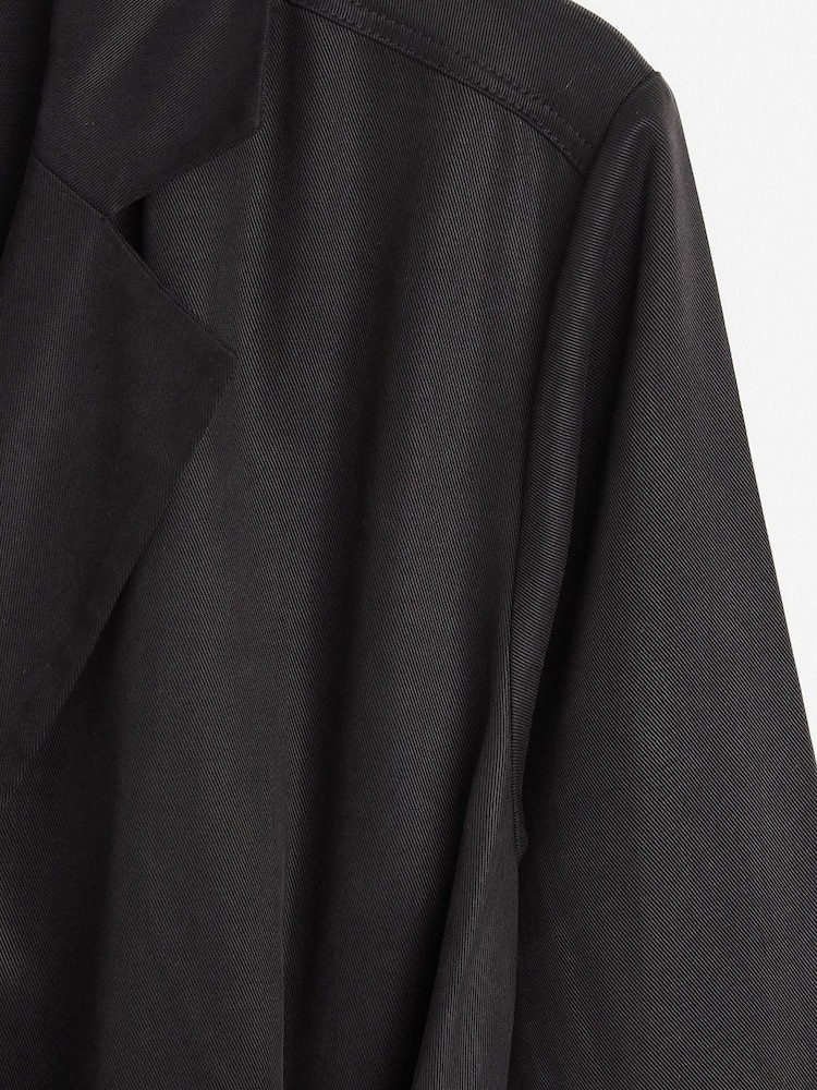 Oliver Bonas Black Wrap Wide Leg Jumpsuit - Image 8 of 8
