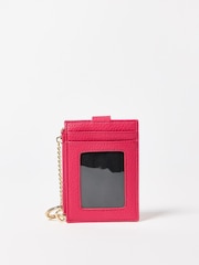 Oliver Bonas Pink Binkey Keyring Card Holder - Image 4 of 6