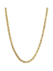 Oliver Bonas Gold Plated Megan Looped Links Chain Necklace - Image 3 of 4