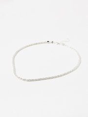 Oliver Bonas Silver Plated Megan Looped Links Chain Necklace - Image 1 of 4