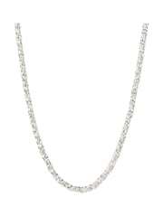 Oliver Bonas Silver Plated Megan Looped Links Chain Necklace - Image 4 of 4