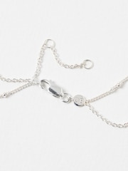 Oliver Bonas Light Blue Sarai Gold Plated Layered Pendant Necklace - Image 5 of 5