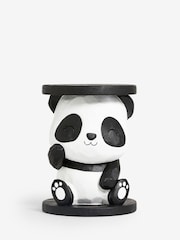 Black/White Panda Kids Bedside Table - Image 4 of 5