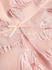 Monsoon Pink Louisa Butterfly Jacquard Dress - Image 3 of 3