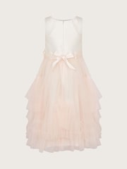 Monsoon Pink Sofia Ruffle Dress - Image 2 of 3