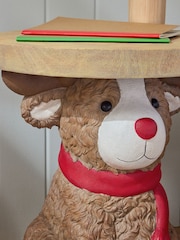 Brown Reindeer Kids Bedside Table - Image 2 of 5