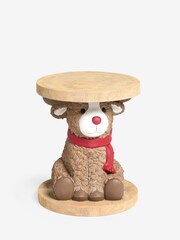 Brown Reindeer Kids Bedside Table - Image 5 of 5