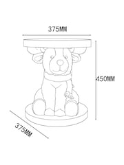 Brown Reindeer Kids Bedside Table - Image 5 of 6