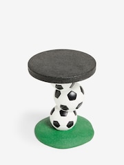 Black/White Football Kids Bedside Table - Image 5 of 7