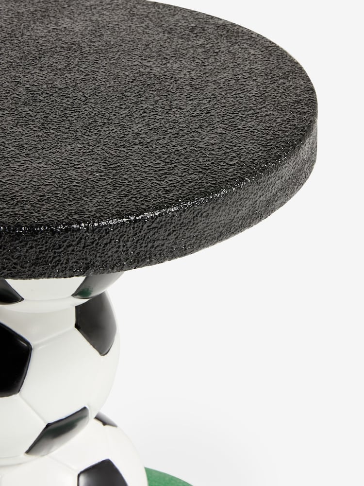 Black/White Football Kids Bedside Table - Image 7 of 7