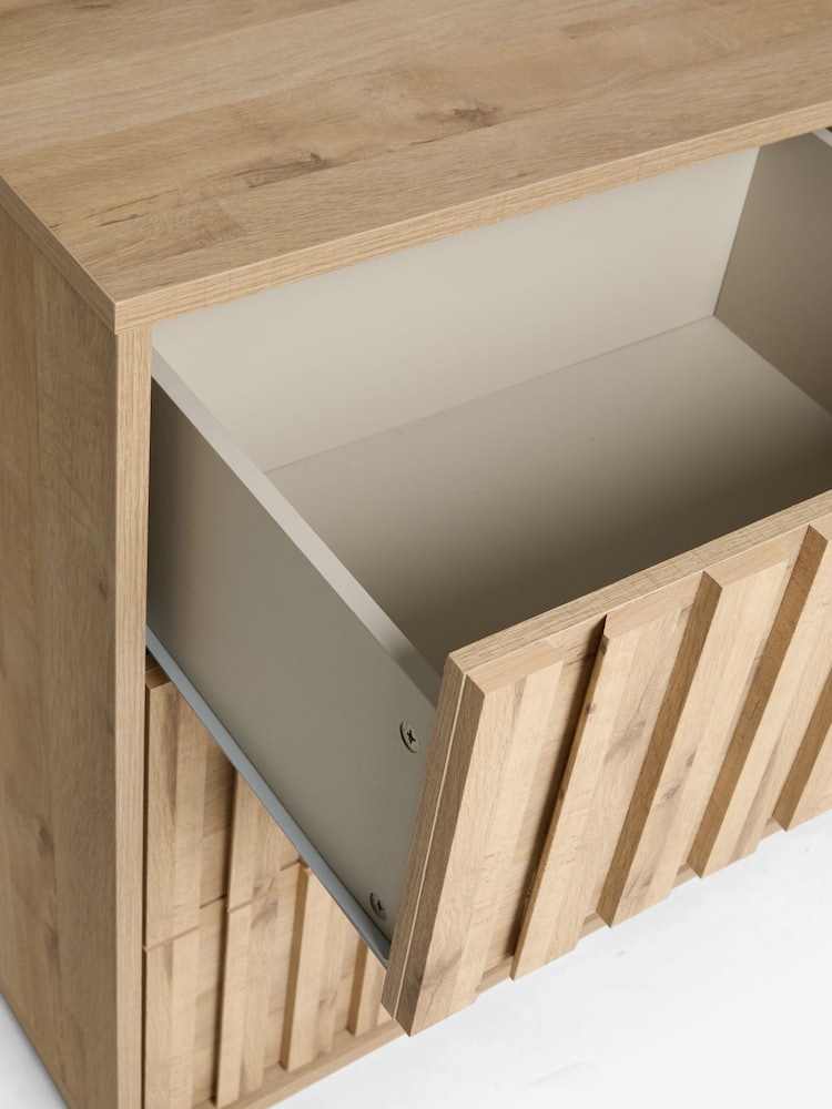 Light Oak Effect Kids Oslo Bronx Chest of Drawers - Image 10 of 10