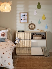 Light Oak Effect Kids Oslo Bronx Chest of Drawers - Image 2 of 10