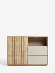 Light Oak Effect Kids Oslo Bronx Chest of Drawers - Image 5 of 10