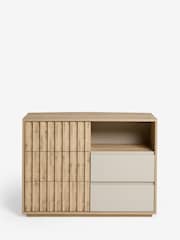 Light Oak Effect Kids Oslo Bronx Chest of Drawers - Image 6 of 10