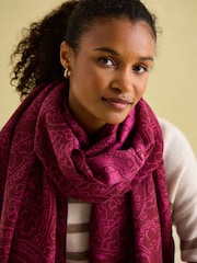 Joules Elissa doppelseitiger Jacquard-Schal - Bild 2 von 5