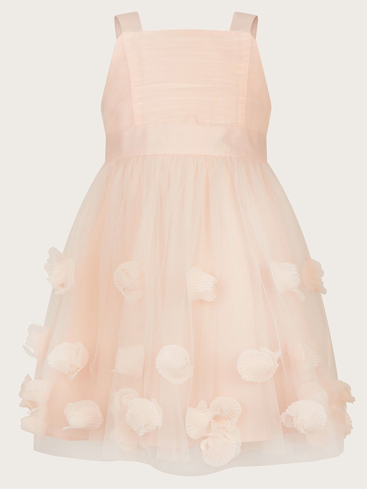 Monsoon Pink Serenata Rode 3D Dress - Image 2 of 3