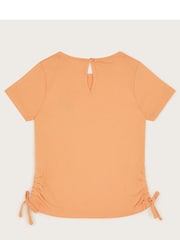 Orange - Monsoon Crochet Pocket 100% Cotton Top - Bild 2 von 3
