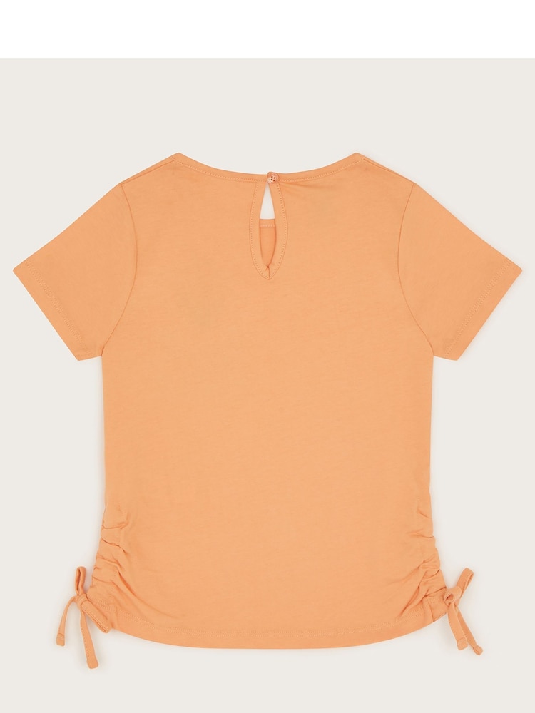 Orange - Monsoon Crochet Pocket 100% Cotton Top - Bild 2 von 3