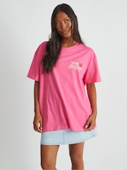 Skinnydip Pink Summer Spritz T-Shirt - Image 3 of 4