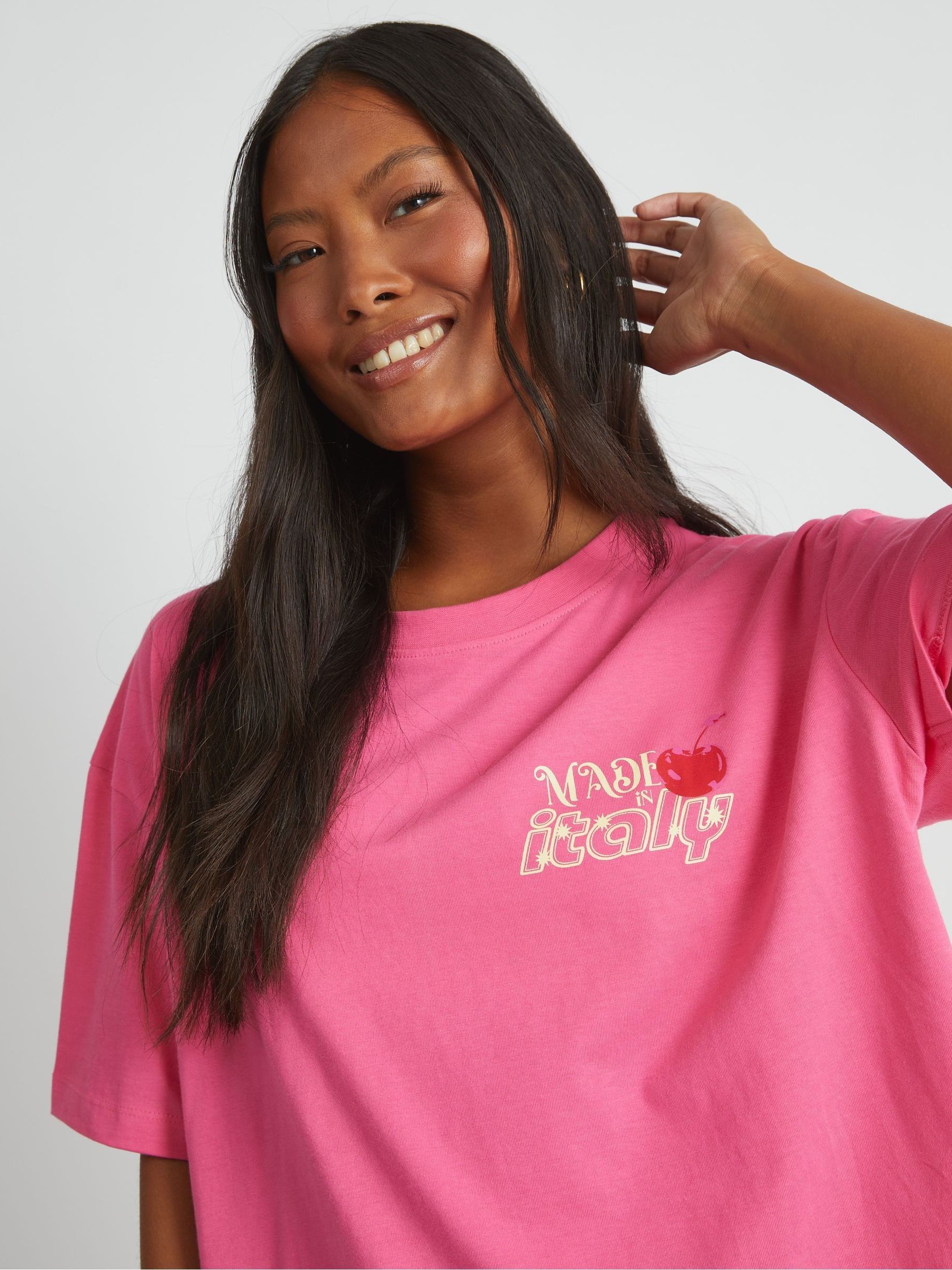 Buy Skinnydip Pink Summer Spritz T-Shirt from the Next UK online shop