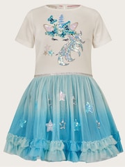 Monsoon Unicorn Disco Dress - Image 1 of 3