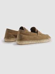 Reiss Stone Cannes Suede Espadrilles - Image 5 of 5