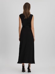 Асимметричное платье миди на бретелях Reiss Raya - Изображение 5 из 6