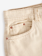 Ecru White Baggy Wide Leg Jeans - Image 5 of 5