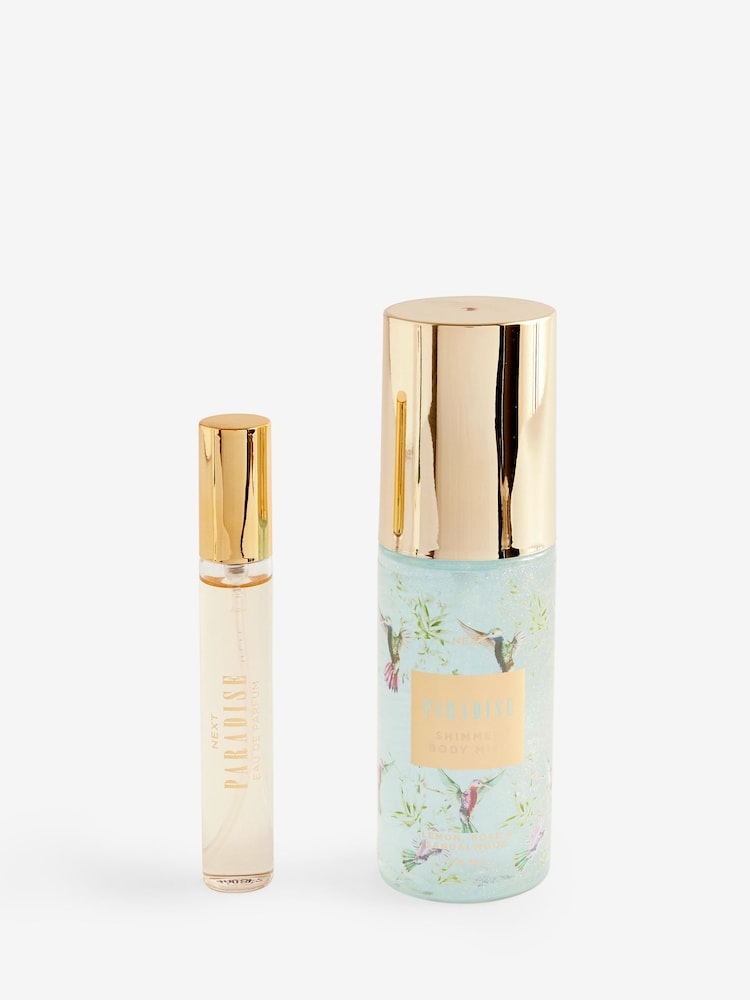 Paradise 10ml Perfume and 75ml Shimmer Body Mist Gift Set - Image 4 of 4