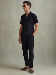Reiss Coffee Esper Suede Espadrilles - Image 2 of 5