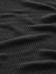 črna - Soft Touch Cosy Knit Longline pletena jopa - Slika 8 iz 8