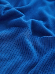 Bright Blue Longline Cardigan - Image 7 of 7