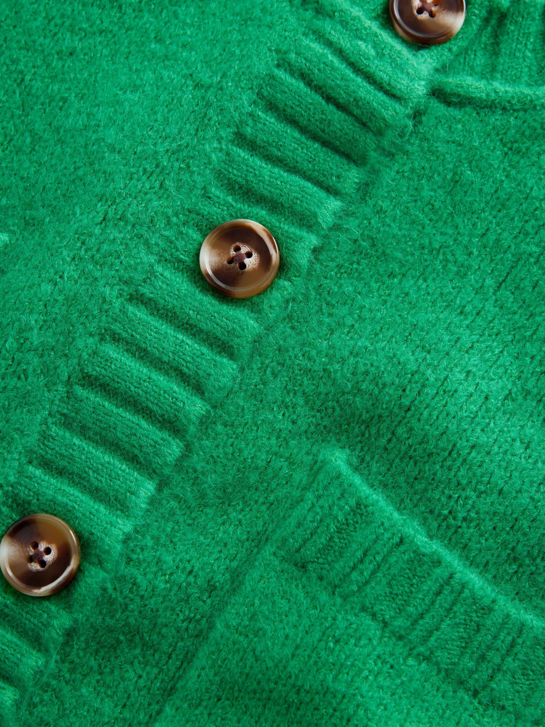 Buy Bright Green Soft Touch Button Up Pocket Knitted Buy Bright Green Soft Touch Button Up Pocket Knitted