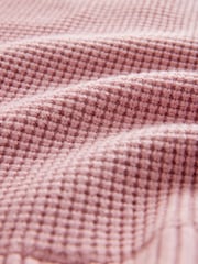 Blush Pink Gem Button Shirt Layer Jumper - Image 8 of 8