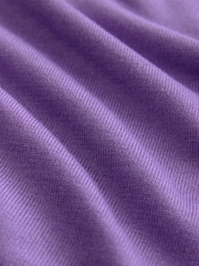 Purple Crew Neck Long Sleeve Jumper - Image 6 of 6