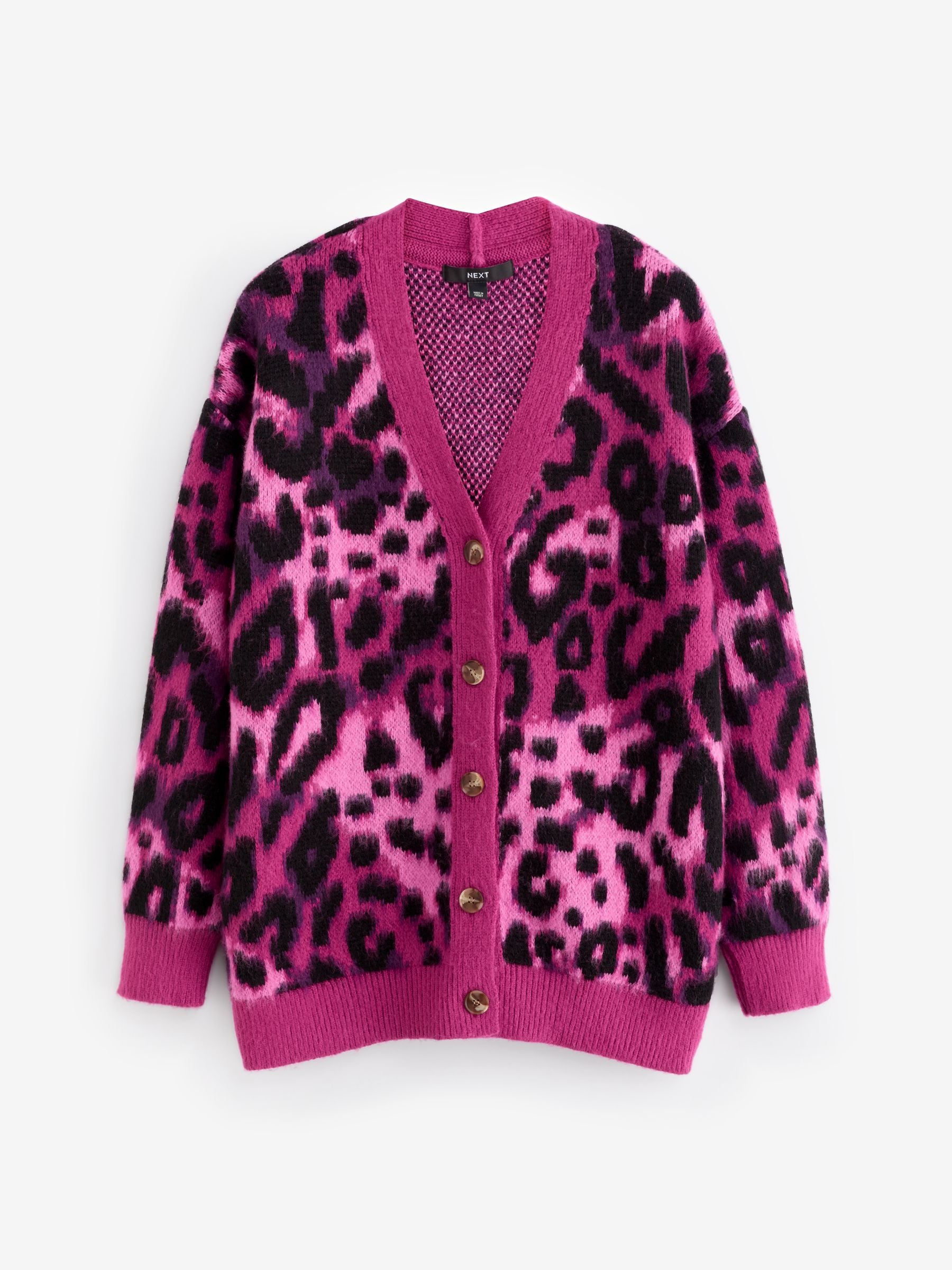 Next animal print cardigan sales