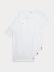 Polo Ralph Lauren V-Neck T-Shirts 3 Pack - Imagen 1 de 3