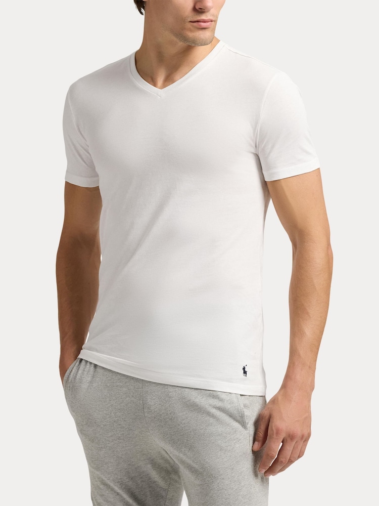 Polo Ralph Lauren V-Neck T-Shirts 3 Pack - Imagen 2 de 3