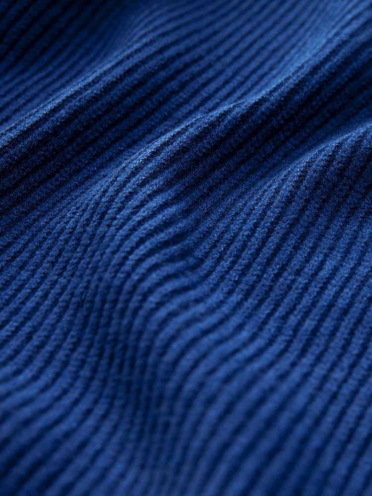 Cobalt Blue V-Neck Knit Jumper - Image 6 of 6