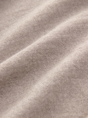 Nevtralno - Premium 100% Merino volna gumb pletena jopa - Slika 6 iz 6