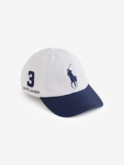 Polo Ralph Lauren White Woven Cap - Image 1 of 1