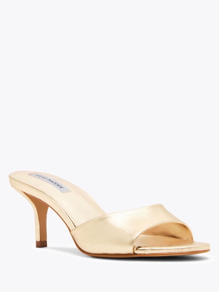 Steve Madden Gold Kendrix Gold Sandals - Image 2 of 4