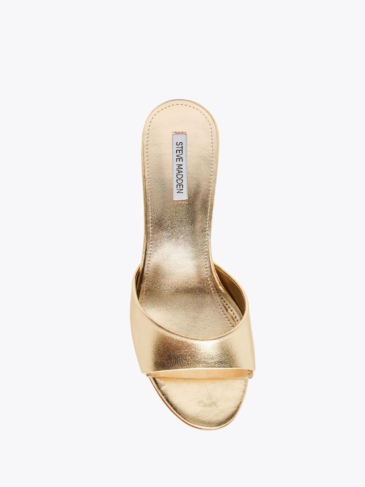 Steve Madden Gold Kendrix Gold Sandals - Image 4 of 4