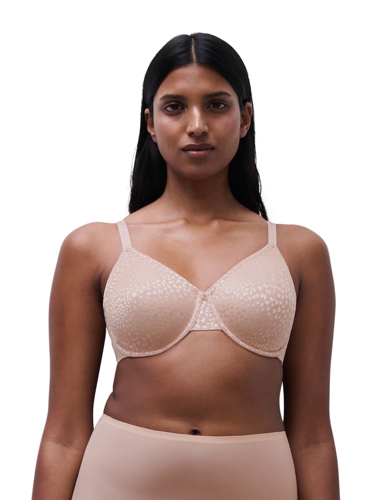Chantelle Nude Magique Seamless Underwired Minmiser Bra - Image 2 of 5