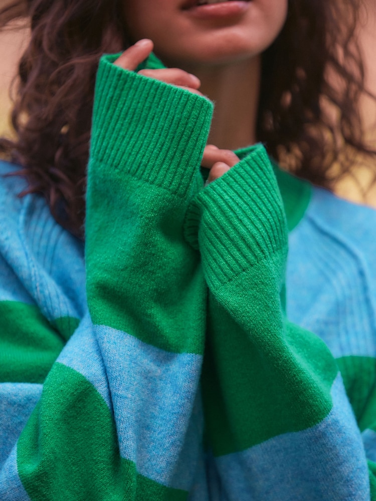 Green/Blue Stripe - Image 6 of 6 Green/Blue Stripe - Image 6 of 6